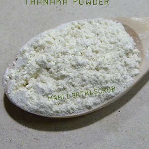 Pure Thanaka Powder Organic 100% Natural Non Toxic Non Chemical FREE Talc or Starch