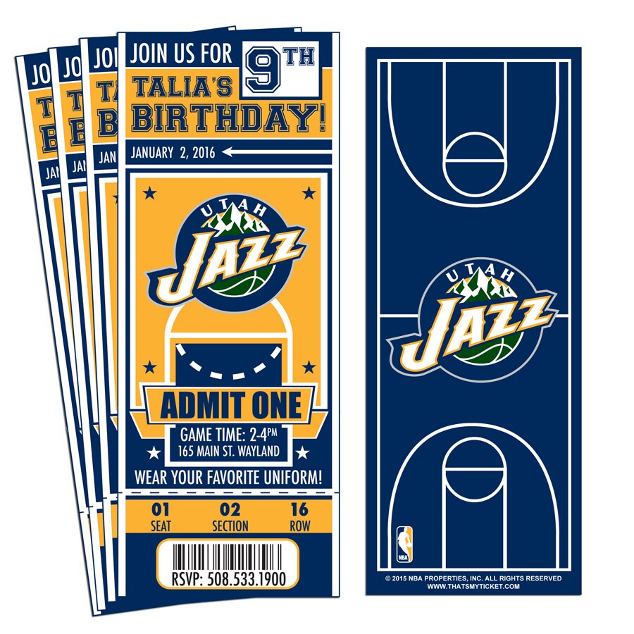 Utah Jazz Tickets 15 Tickets Utah Jazz vs SA Spurs 12/9 EnergySolutions / The utah jazz
