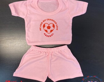 arsenal baby kit personalised