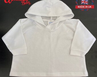 white hoodie toddler