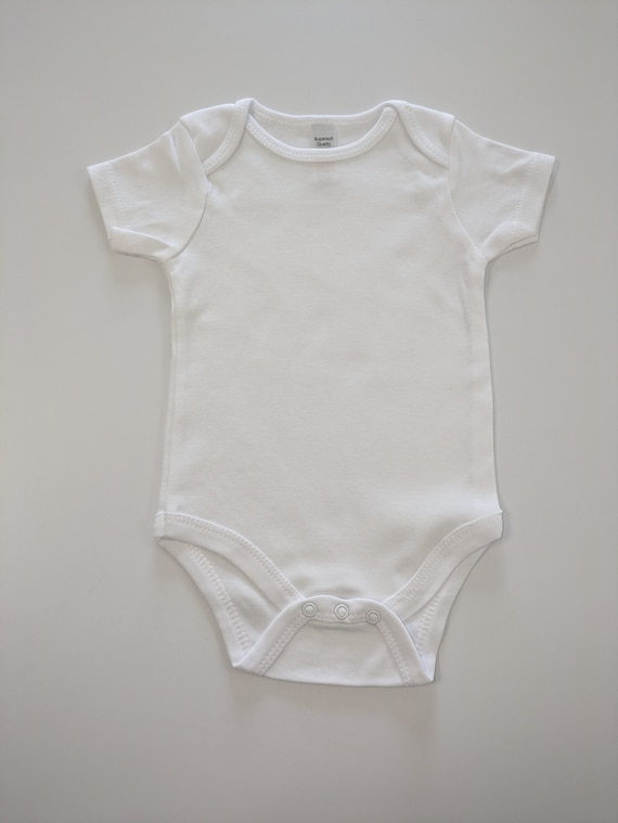 Onesie Baby Bodysuit Bulk White Onesies 10-Pack Organic Cotton