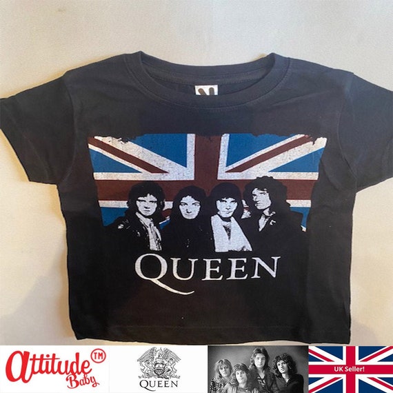 Lujoso magia almacenamiento Queen Kids Camisetas-Niños Vintage Union Jack-Mercancía - Etsy España