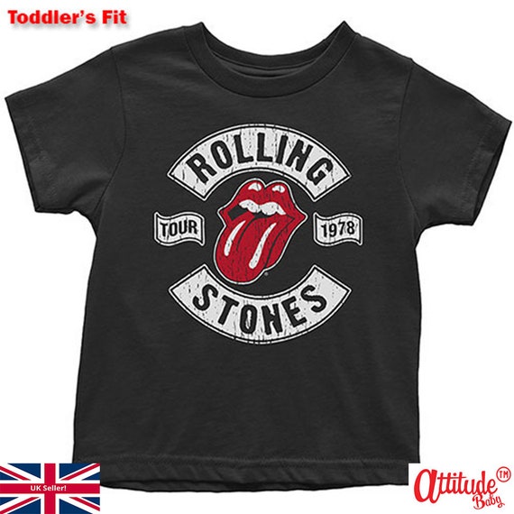 Bygge videre på Natur radium Buy Rolling Stones Kids-baby and Toddler T Shirts-us Tour Online in India -  Etsy