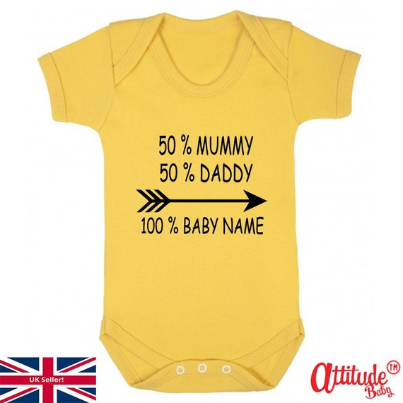 Personalised baby sales onesie uk