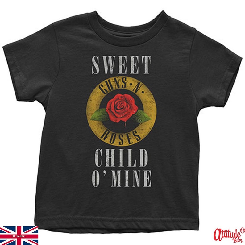 Guns N Roses Baby T ShirtsKids SizesUp To 5 YearsSweet Etsy