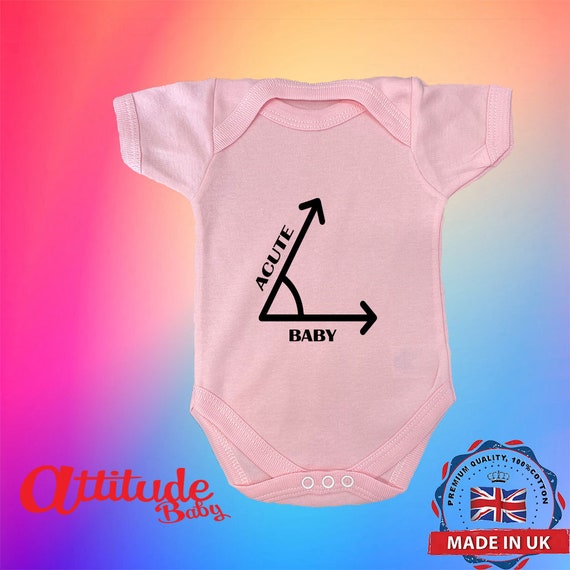 I'm Acute Baby Onesie ORGANIC Cotton Romper Baby Shower Gift Funny Present 