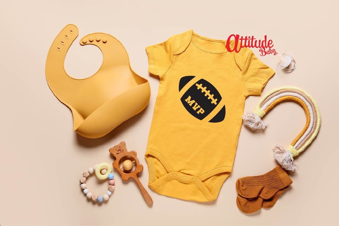MVP Baby Grow Most Valued Player American Football Baby Vest NFL Baby