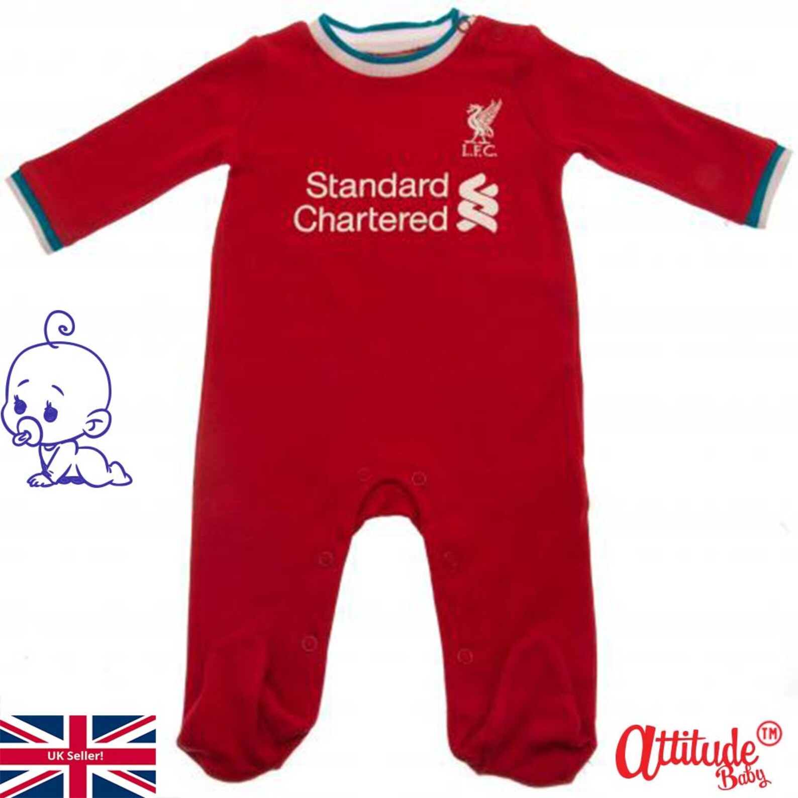 Liverpool Baby KitSleepsuitsOfficial Liverpool FC Etsy