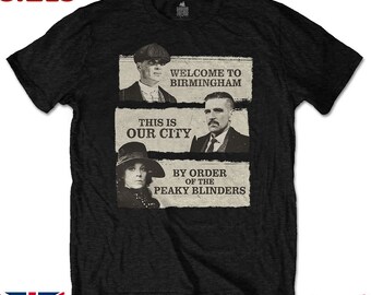 Peaky blinders shirt - Etsy Nederland