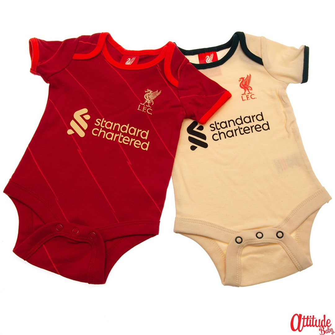 Liverpool Baby Grows2 Packliverpool FC Official Baby Body Etsy
