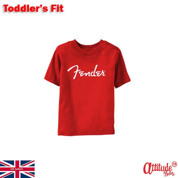 Fender Baby and Toddler Shirts-official-fender Logo-kids - Etsy