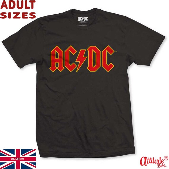 dagsorden daytime Kurve Buy ACDC Adult T Shirts-ac DC Official Licensed Online in India - Etsy