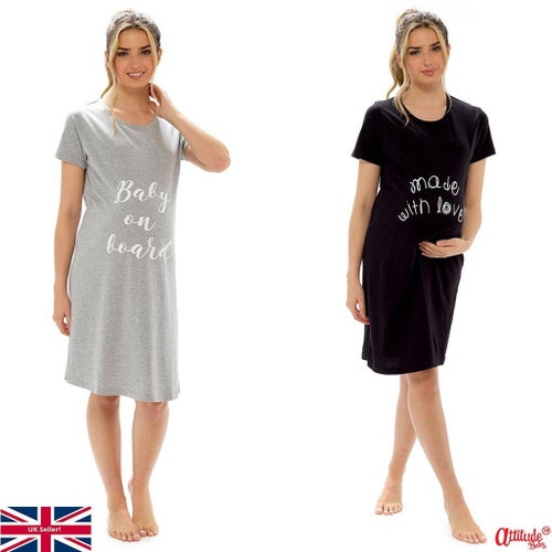 Maternity Nightwear-ladies Maternity - Etsy