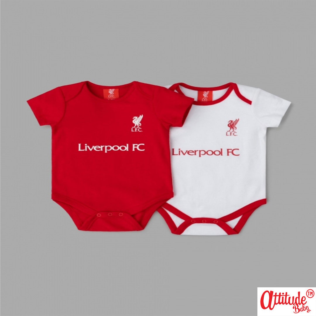 orm drag Gå i stykker Liverpool Baby Grows-official-2 Pack-liverpool FC-1 Red 1 - Etsy