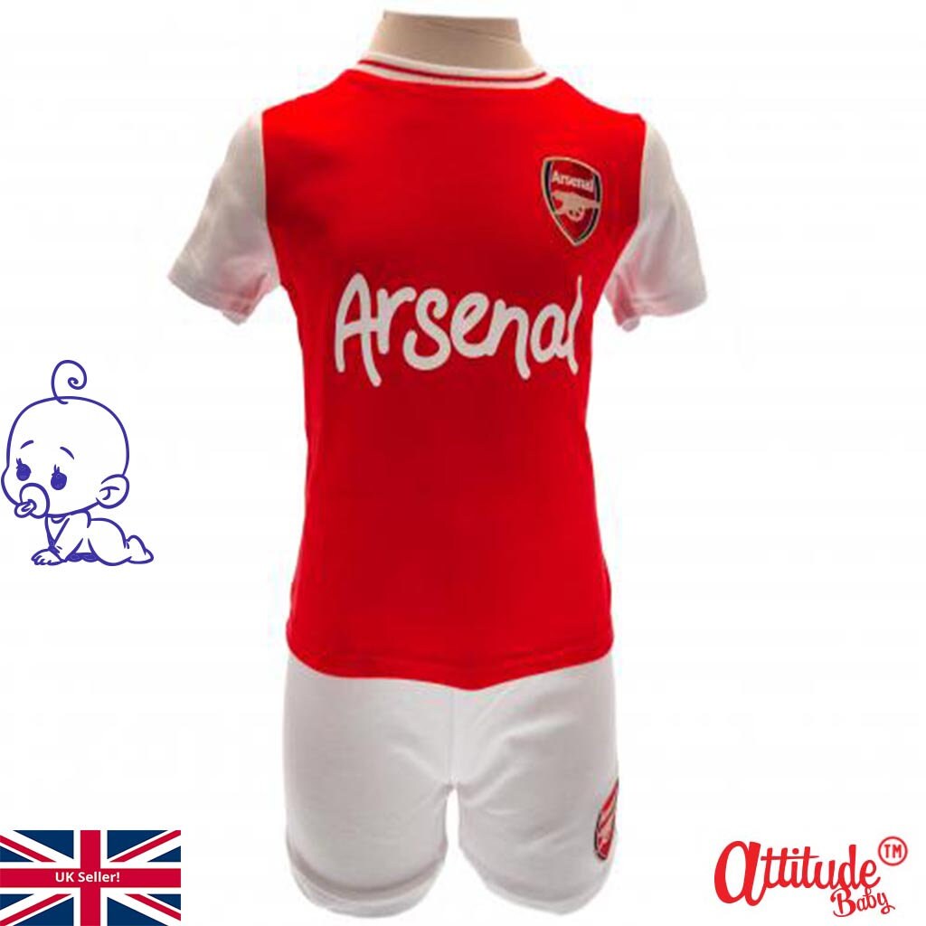 Arsenal Baby Kitsarsenal FC Official Baby Arsenal FC Kitbaby Etsy