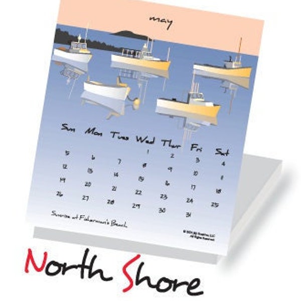 2024 North Shore Jewel Case Calendar