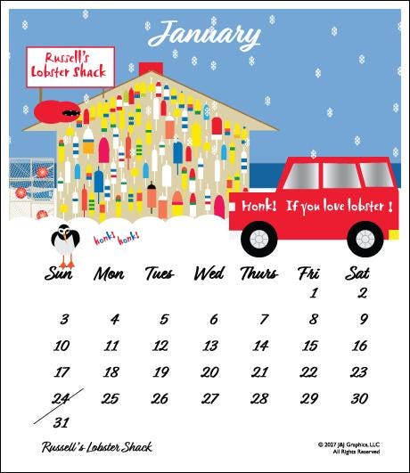 2015 Wall Calendar - Etsy