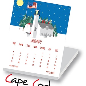 2026 Cape Cod Jewel Case Calendar