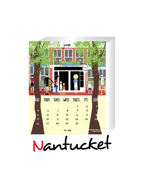 2022 Nantucket Poster Calendar | Etsy