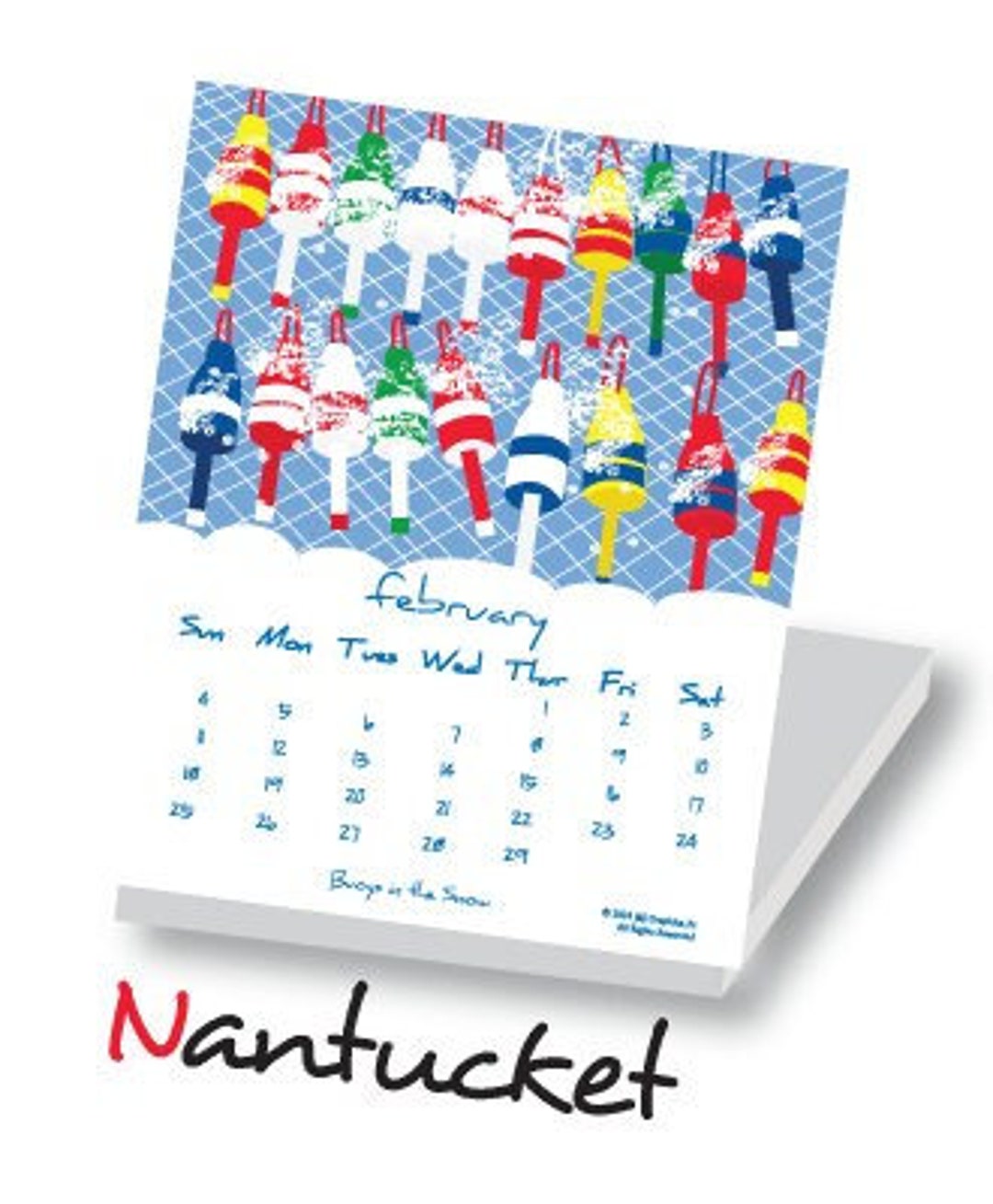 2024 Nantucket Jewel Case Calendar Etsy