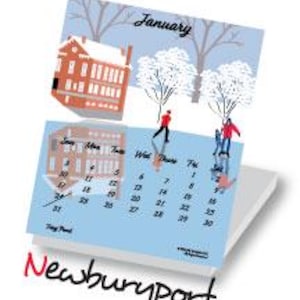 2027 Newburyport Jewel Case Calendar