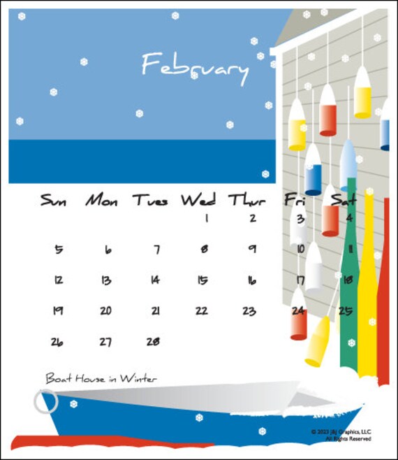 2023-rhode-island-wall-calendar-etsy