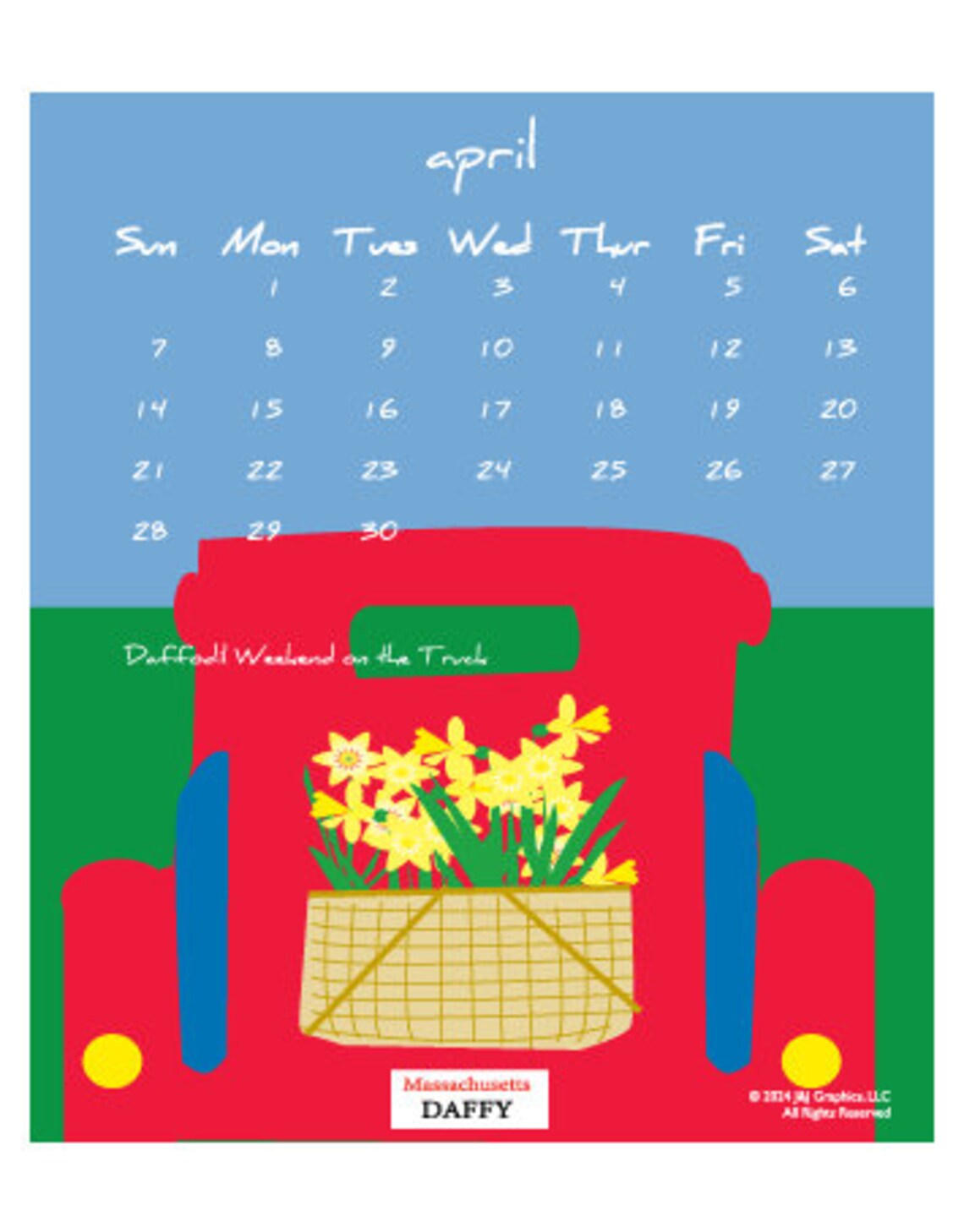 2024 Nantucket Poster Calendar Etsy