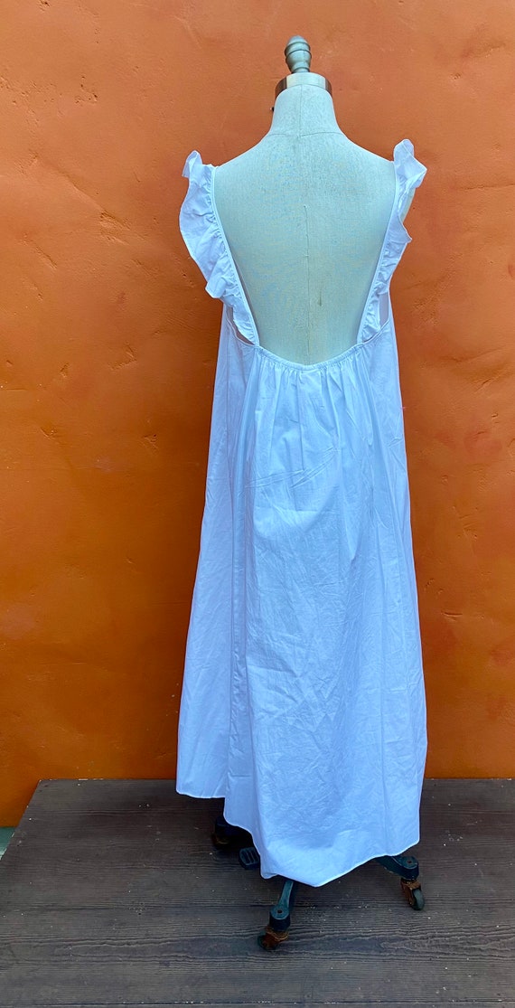 Vintage  Cotton Maxi Chemise Dress. Pirate SCA Me… - image 6