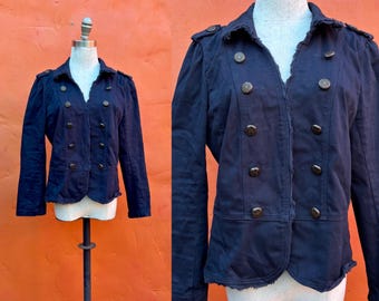 00s PPFM military coat y2k サイズL チャコールグレー 00s Napoleon Military Jacket Coat Japan PPFM Balmain Vibe Y2K