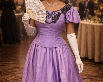 queen victoria purple dress Costume and Textile Collections Mauve Dress