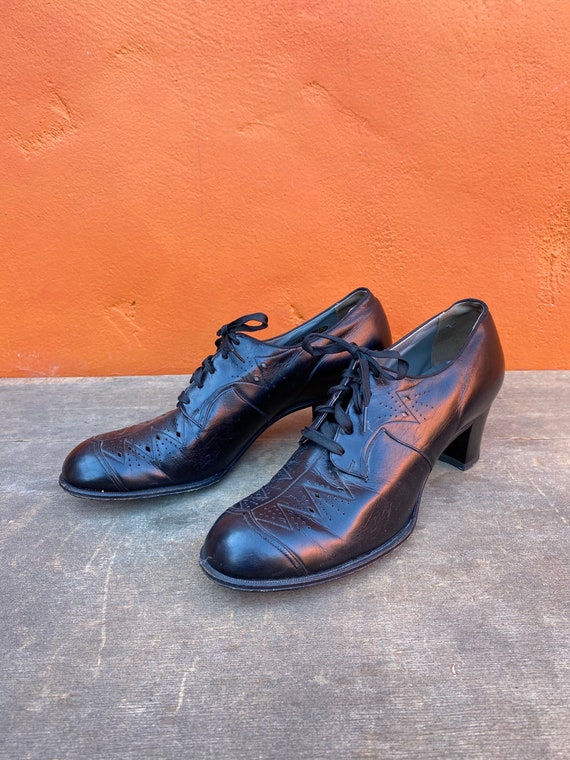 1940s lace up shoes - Gem