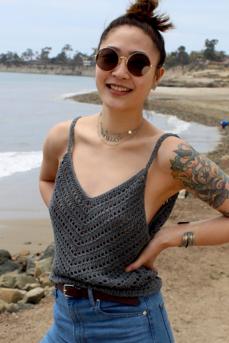 Crochet Tank Top Etsy