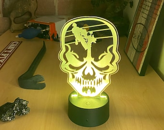 Custom RGB LED Edge Lit Acrylic Nightlight Mothers Day Gift