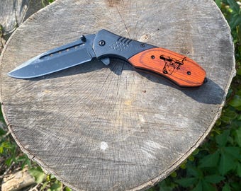 Lineman Engraved Pocket Knife Customize With Your Name