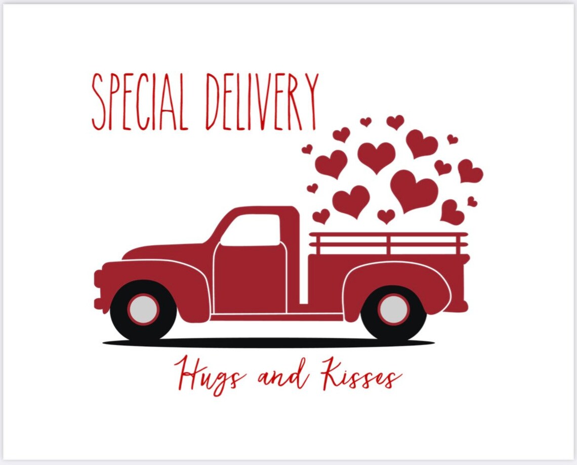 PRINTABLE 8x10 Valentine's Day Special Delivery RAE DUNN Etsy