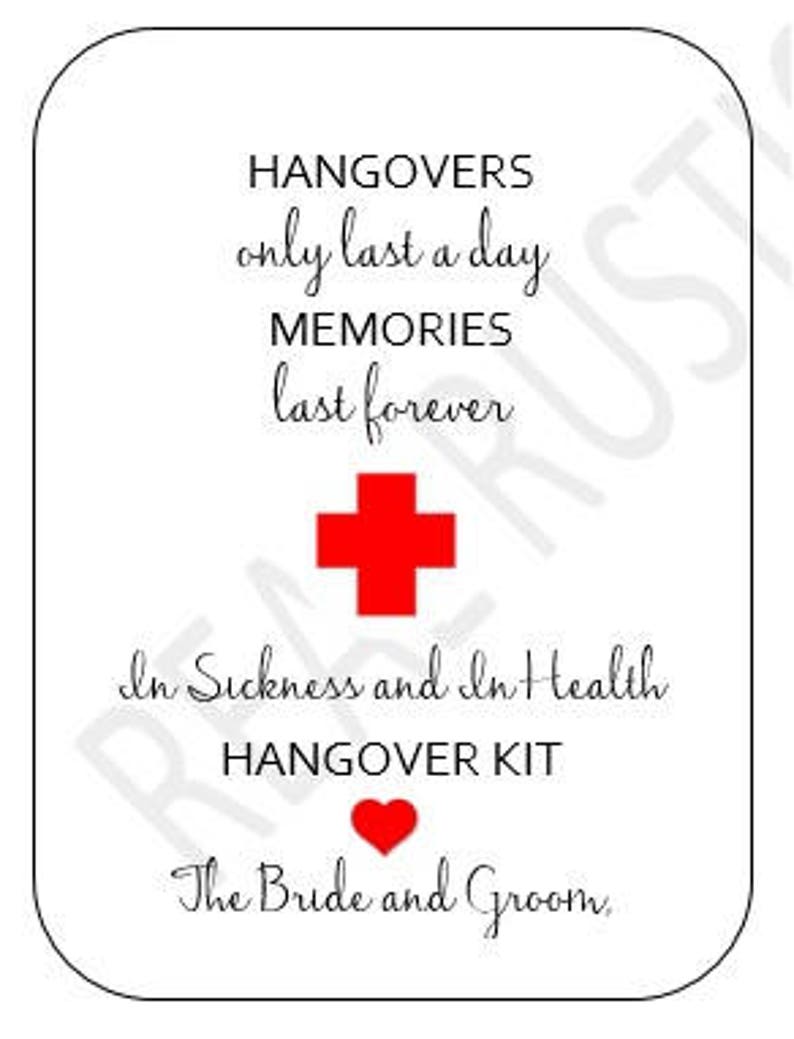 Printable Hangover Kit Label Template Printable Templates Free Printable Hangover Kit Label Template Printable Templates Free