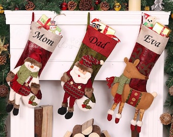 personalized 3d large christmas stockings holidays stockings presentgift collection bag christmas stocking collection 4722cm - Large Christmas Stockings personalized 3d large christmas stockings holidays stockings presentgift collection bag christmas stocking collection 4722cm - Large Christmas Stockings