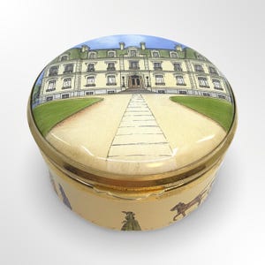 Staffordshire Enamels Trinket Box - Etsy