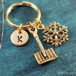 Showel Keychain Snow Shovel Keychain - Etsy