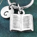 Book Keychain Book Keyring Personalized Keychain Book Gift Book Lover ...