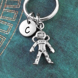 Astronaut Keychain SMALL Astronaut Keyring Personalized Keychain ...