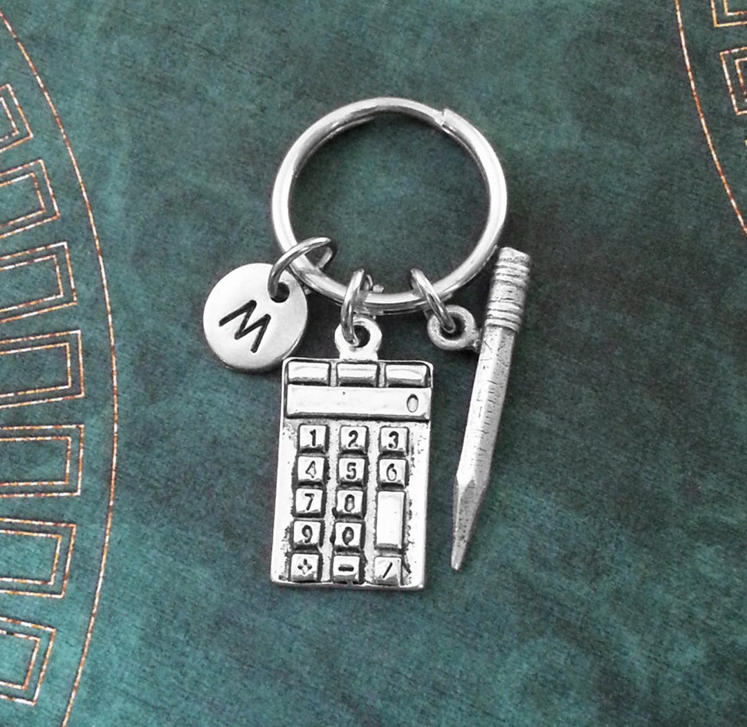 Calculator keychain best sale