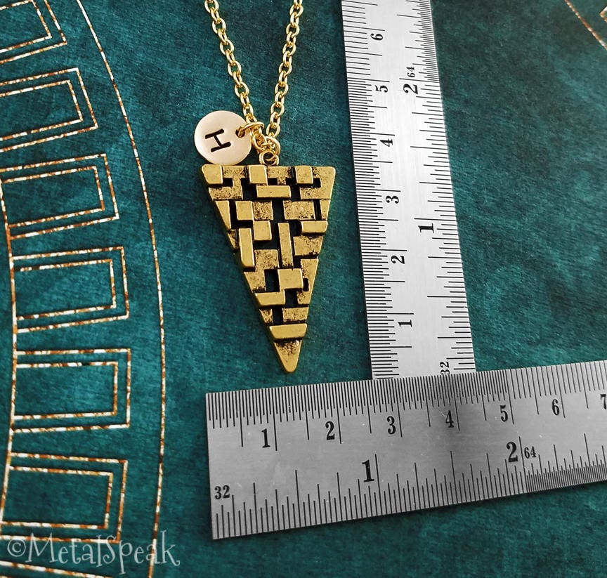 Triangular Keychain Triangle Keychain SET of 2 SMALL Triangle Keyrings Geometric Keychain ...