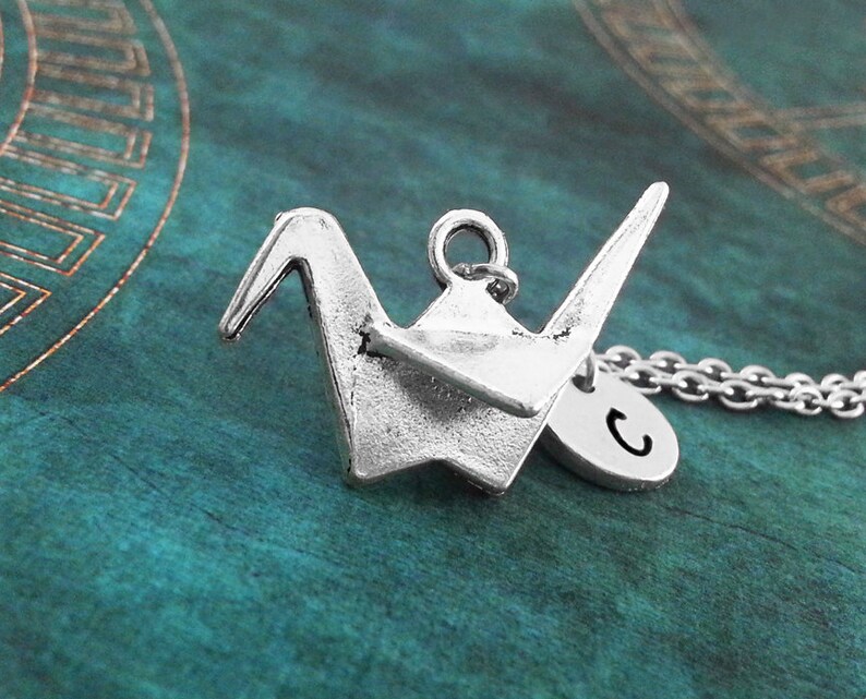 Paper Crane Keychain VERY SMALL Origami Crane Keyring Etsy