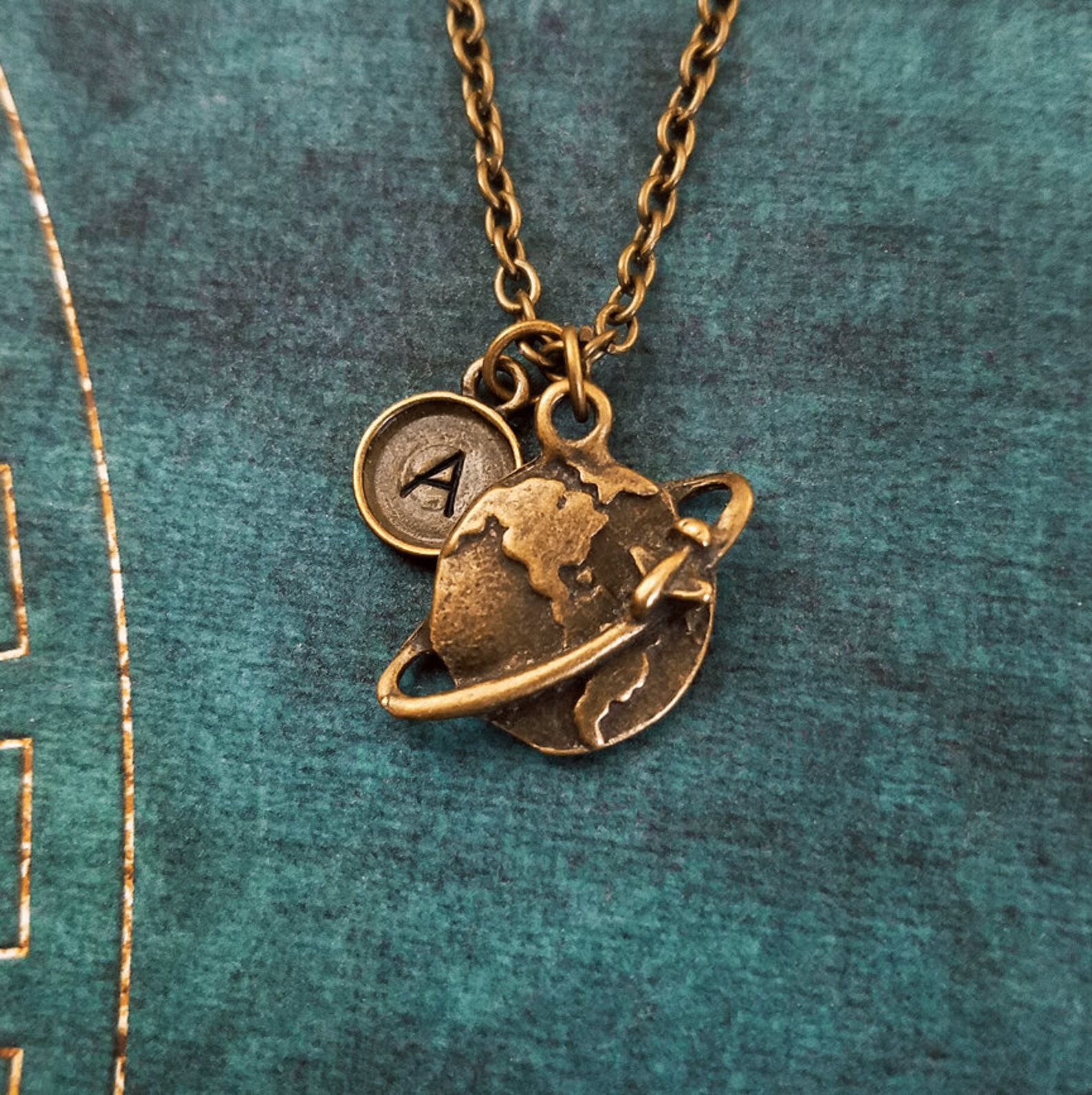 Globe Keychain VERY SMALL Globe Keyring Personalized Travel Etsy