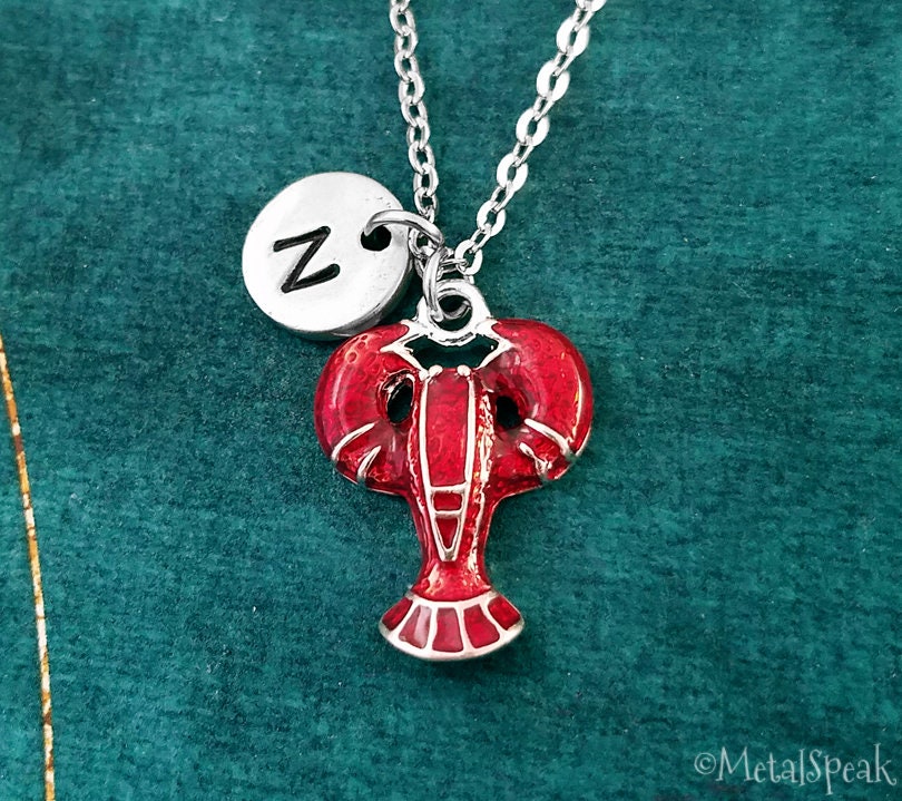 Lobster Keychain SMALL Lobster Charm Keychain Lobster Pendant Etsy