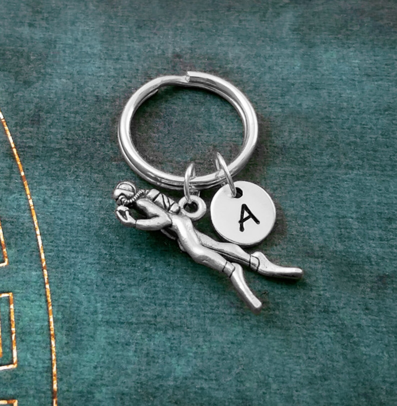 Scuba Diver Keychain VERY SMALL Scuba Diver Keyring Scuba Etsy