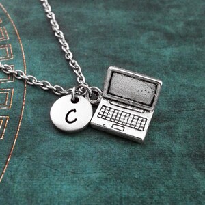 Laptop Keychain VERY SMALL Computer Keychain Personalized Keyring ...