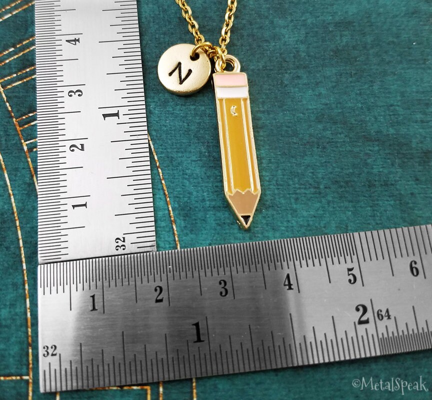 Study Keychains Pencil Keychain SMALL Teacher Keychain Student Keychain Graduation Gift ...