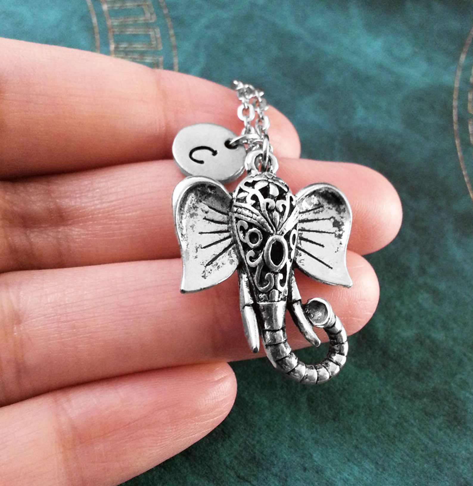 Elephant Keychain Elephant Keyring Custom Keyring Etsy